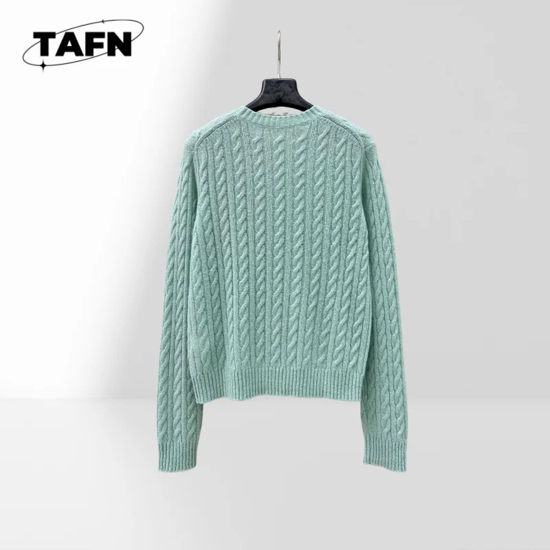 Lã de caxemira prateada clássico em torno do pescoço importado fio de pelúcia luz high street confortável e bonito versátil para qualquer ag1435