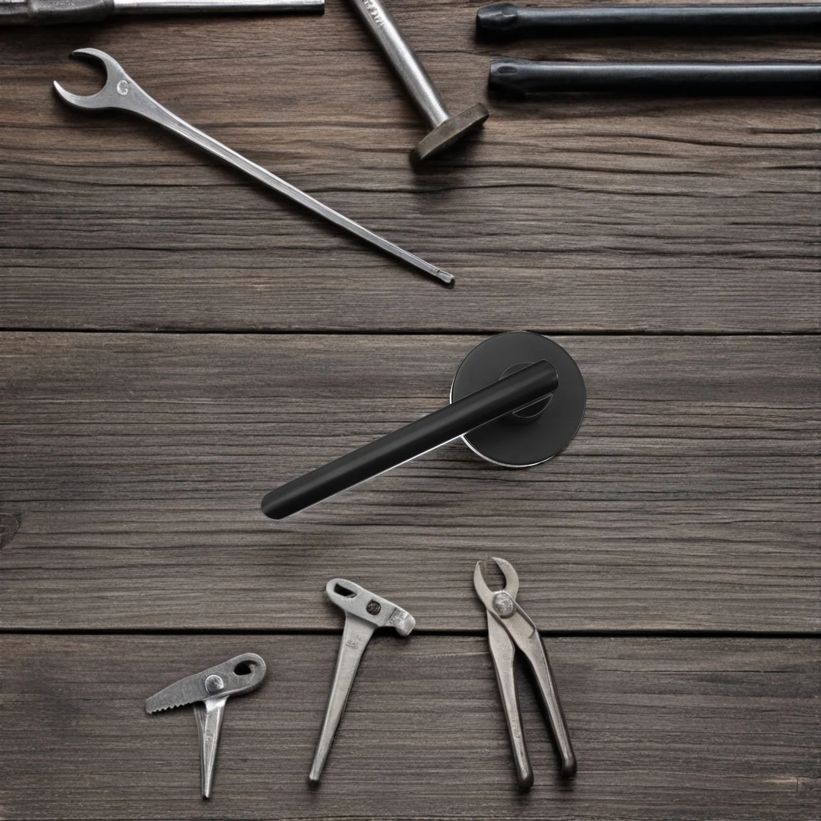 욕실 잠금장치 1세트, 아연 합금 화장실 문 표시등, 빨간색/녹색, 비어있음/사용중 상태 표시, 프라이버시 볼트, 공용 화장실용