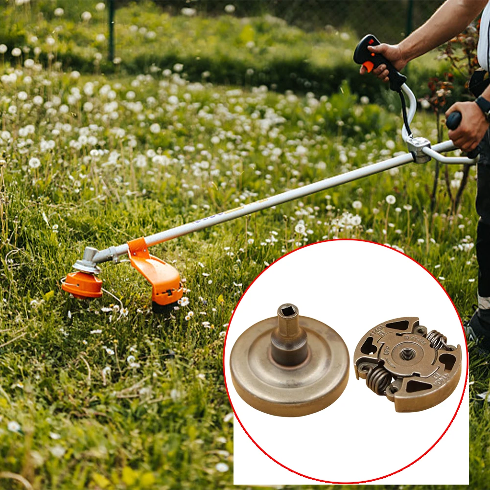 Clutch Drum Kit String Trimmers Clutch Drum Kit Replacement For Clutch Repair Set For Lawn Mower Garden Power Tool Parts