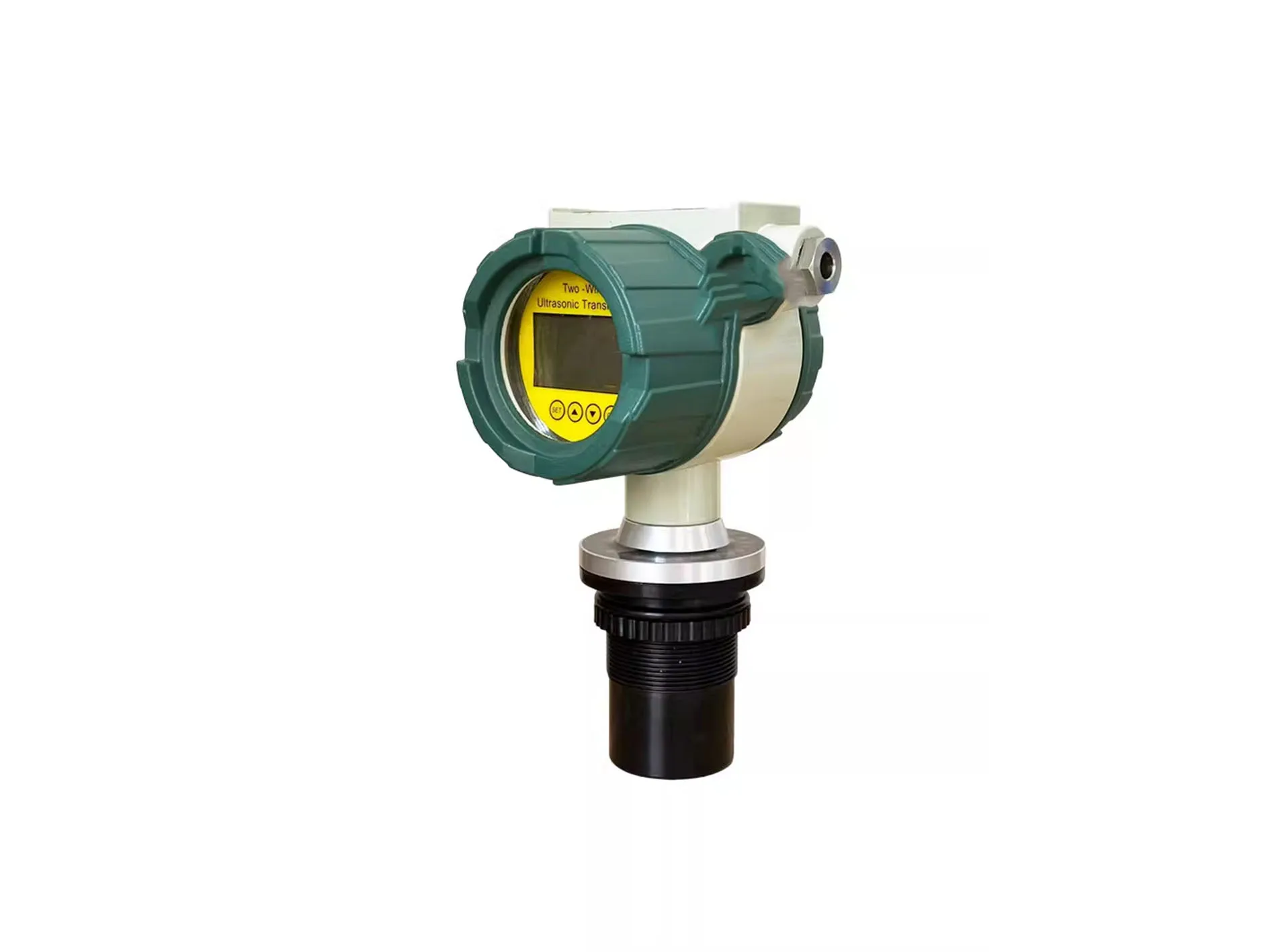 Explosion proof water level gauge ultrasonic liquid level sensor two wire system 4-20mA signal output