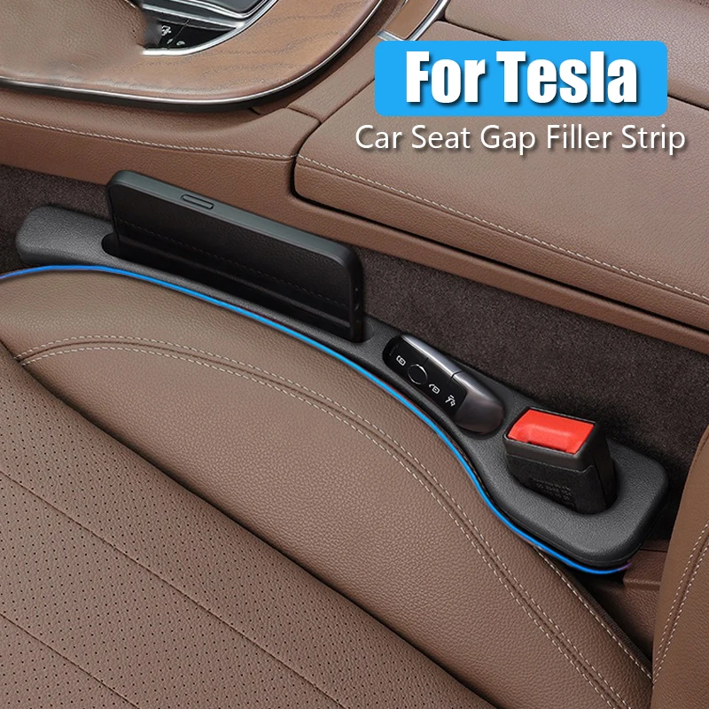 

Car Seat Gap Filler Auto Seat Side Seam Plug Strip Leak-proof Gap Filling For Tesla Model 3 Model Y Model X Car Accessories