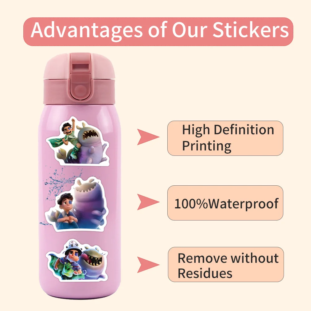 

10/30/50PCS Cartoon Disney Movie Elio Sticker DIY Phone Laptop Luggage Skateboard Graffiti Decals Fun for Kid