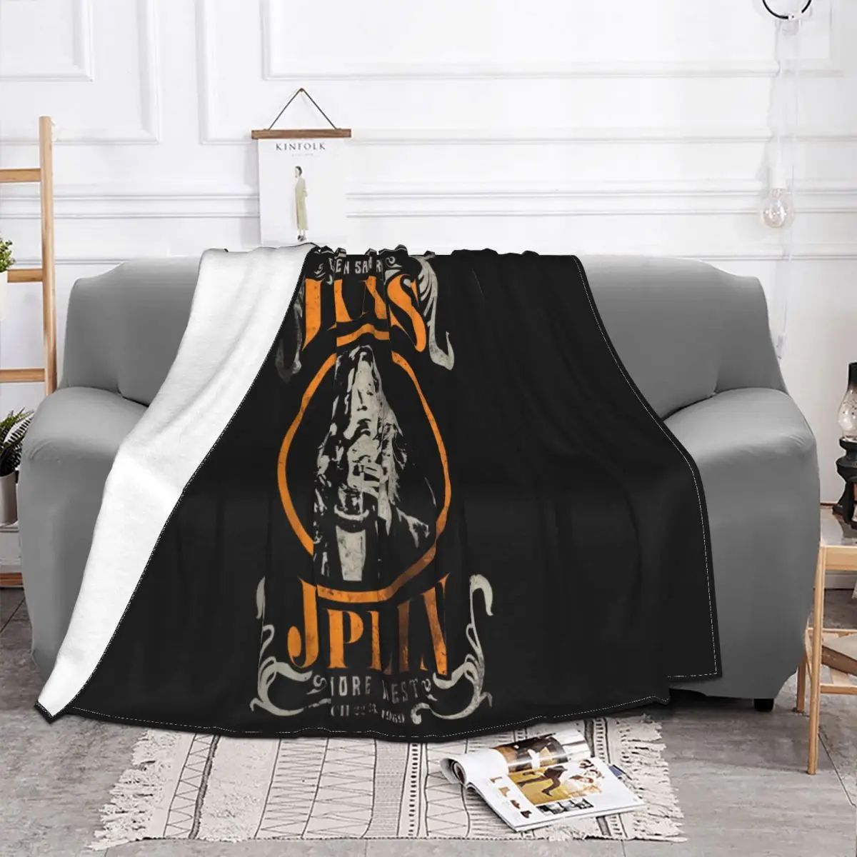 Janis Joplin Live Circle S 2Xl New Official Goodie Two S Merch Cheap Price On Sale Throw Blanket