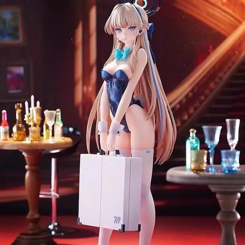 Blue Archive Asuma Toki Bunny Girl Figure 1/7 Scale Anime Girl PVC Action Figure Collectible Model Toy Desktop Decoration Gift view 4