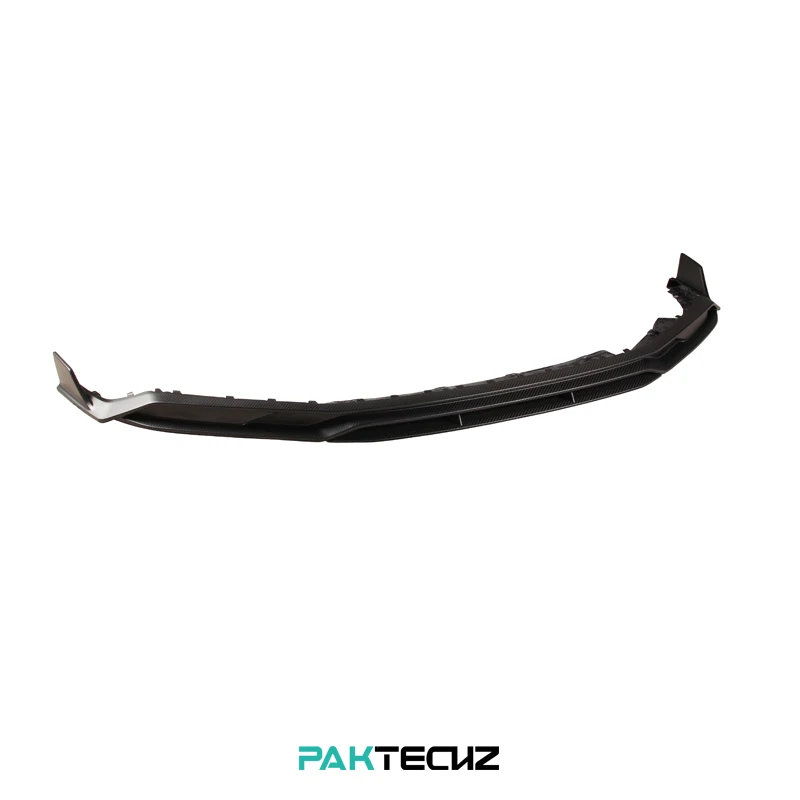 Paktechz Prepreg Dry Carbon Fiber Body Kit Front Splitter Spoiler Bumper Lip for Audi R8 2019 - 2023