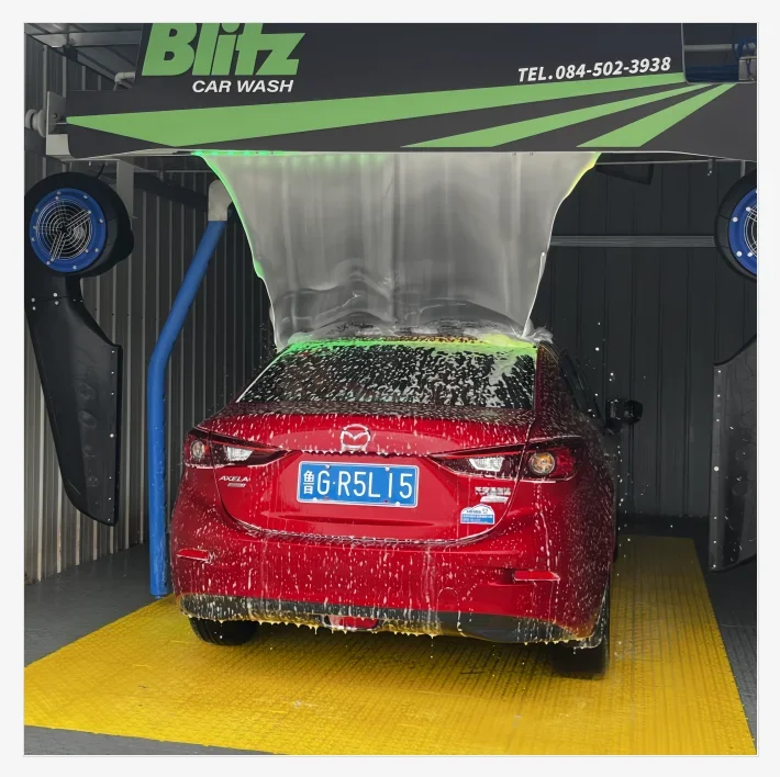 2024 bestseller 360 degree  touchless automatic Car wash machine for The car wash