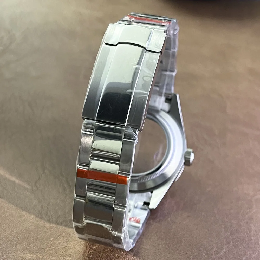 Полированный корпус 39 мм, подходит для автоматических механических аксессуаров для механизмов Nh35, сапфировое стекло, даты и нержавеющей стали