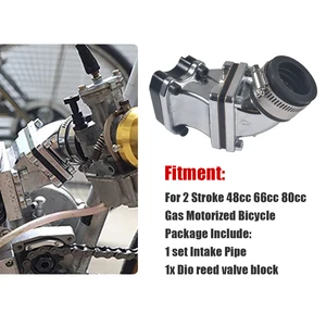 Dio Valve Valve Kit with 2 -stroke motorcycle bicycle block kit 66cc 80cc Main Motorized Bicycle Sales - №3