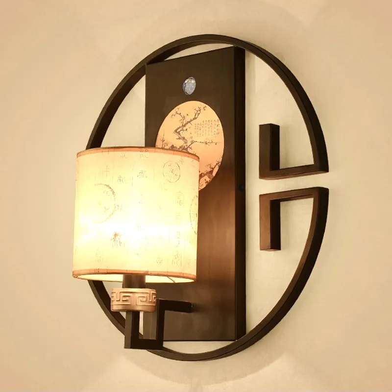 New Chinese super bright staircase sensor light corridor intelligent infrared human body induction wall light entrance door soun