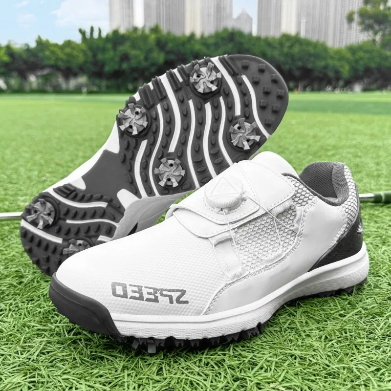 

Высококачественные дизайнерские кроссовки унисекс 2026 года: дышащие, для гольфа, мужские и женские, нескользящие, для активного отдыха, парные.