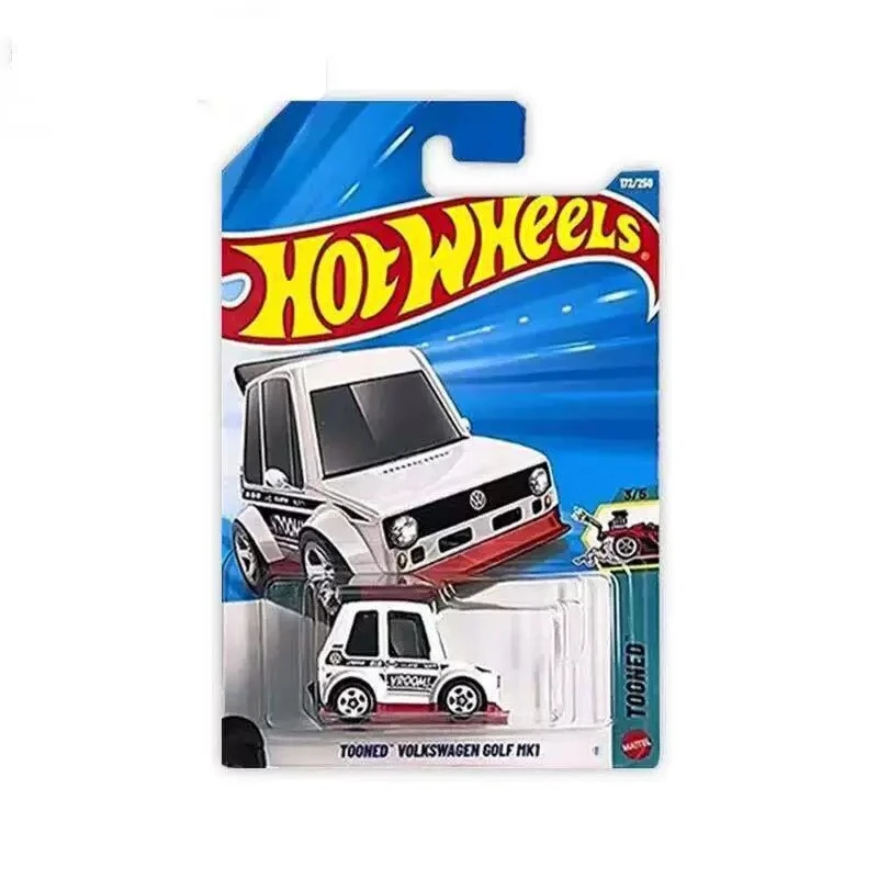 Carro Hot Wheels Original Volkswagen Golf Mk1, Brinquedo em Escala 1/64, Modelo de Veículo em Metal, Coleção, Presente de Aniversário