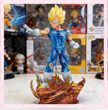 

31.5cm/12.4in Anime Dragon Ball Figure Majin Vegeta Action Figures Pvc Statue Desktop Ornamen Collection Model Toys Gifts