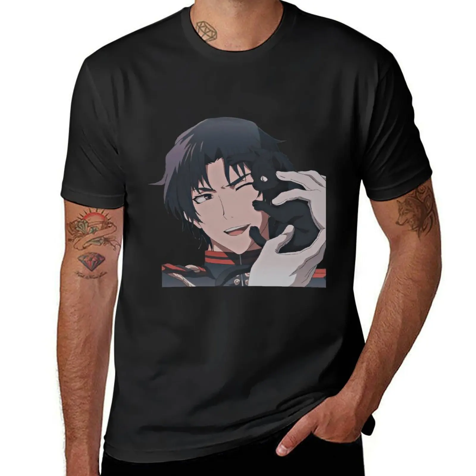 Guren Ichinose (Owari no Seraph) T-Shirt anime cute clothes men clothing