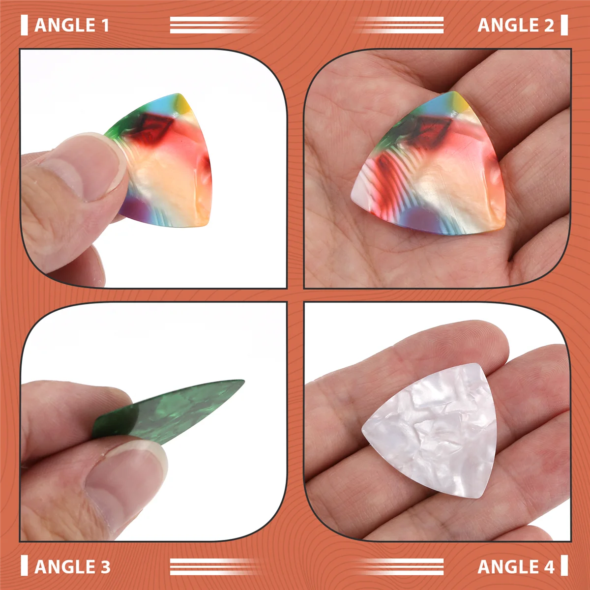 Obrázek 7: ABQR 10ks acoustic/ trsátek 0.46mm---assorted barva