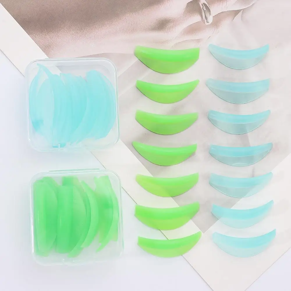 8PCS Makeup Accessories Silicone Eyelash Perm Pad Eyelash Lifting Kit Applicator Tools Lash Perming Curler Reusable