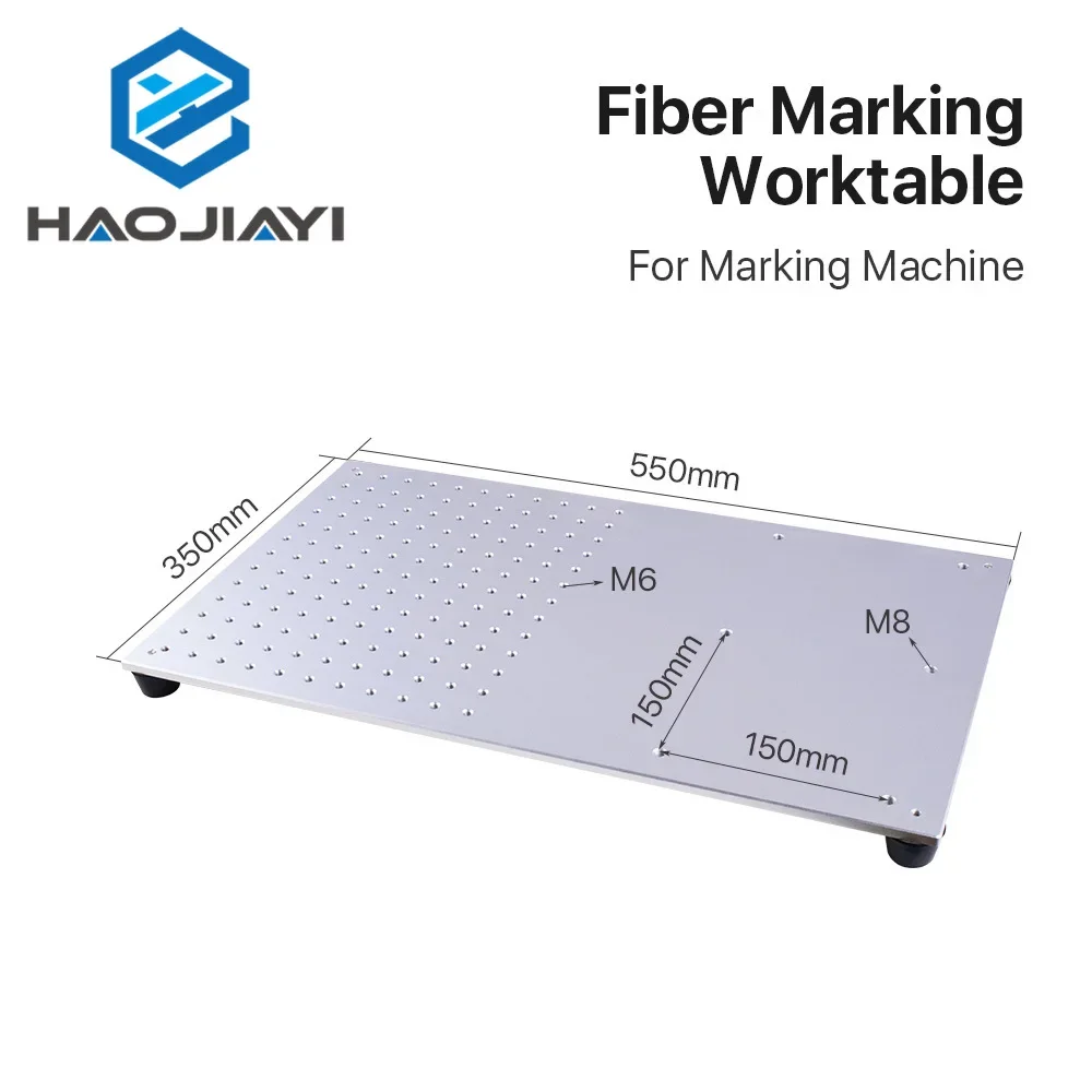 Fiber Marking Machine Metal Worktable 350*550mm Satandard Size of Lift Table for DIY 1064nm Fiber Marking Machine Part