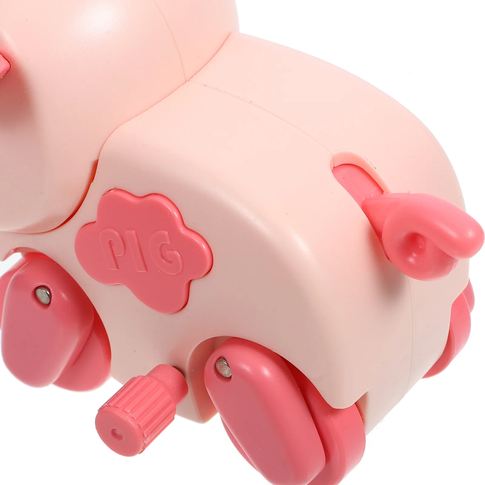 

Заводная игрушка с изображением животных, заводная свинья, яркий подарок для ползания, вечерние сувениры для детей, координация ребенка, развитие моторики