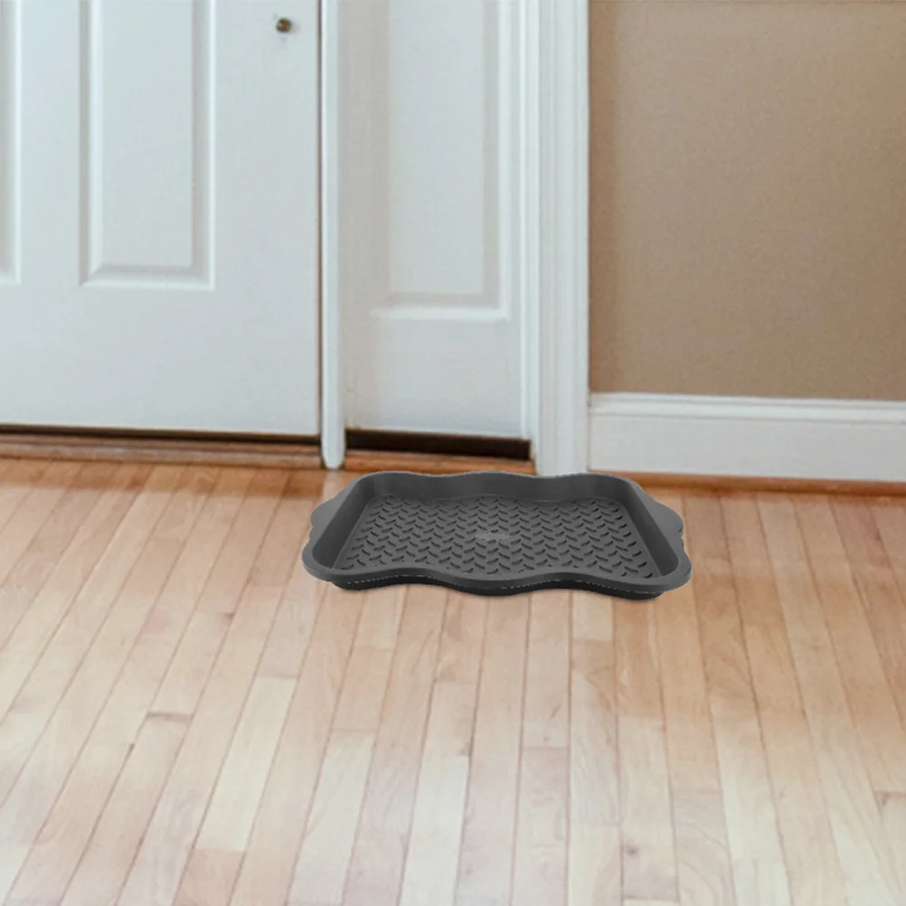 

2pcs Shoe Trays Multi-Function Boot Tray Mat For Entryway Indoor Outdoor Car Trunk Storage Flower Pot Mat Sundries Tray