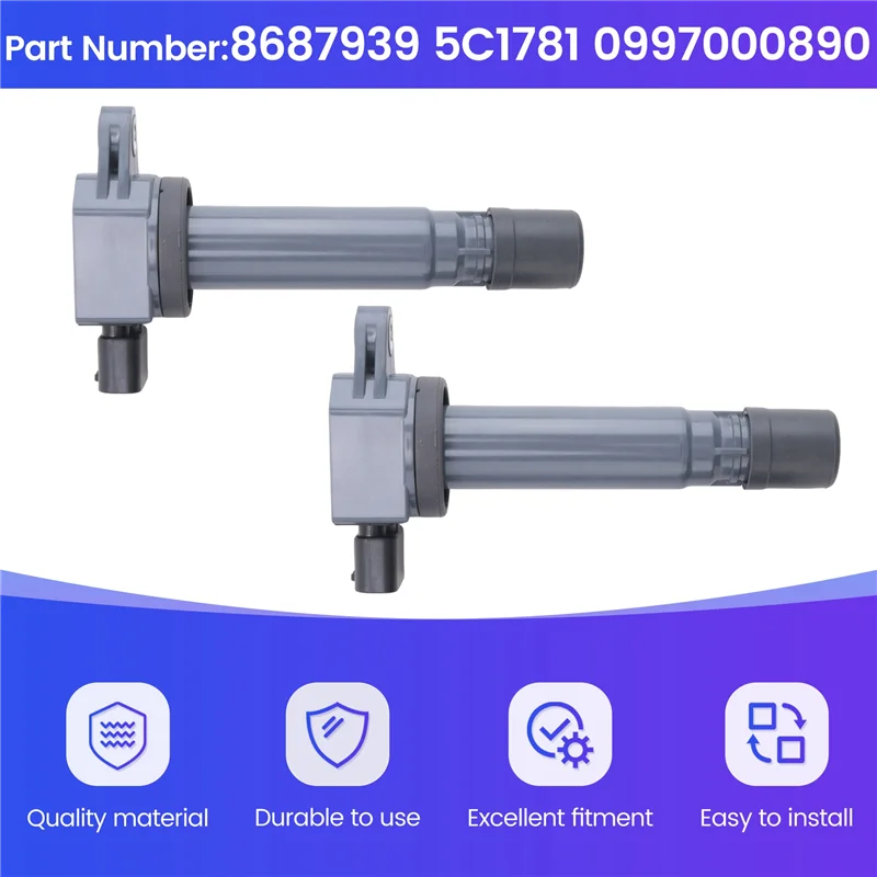 

A82M-New Auto Ignition Coil For Volvo S80 XC90 4.4L Engine B8444S 8687939 5C1781 0997000890 Auto Parts