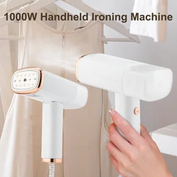 1000W Handheld Mini Garment Steamer Portable Steam Iron For Clothes Foldable Flat Ironing Machine For Travel Home Appliance