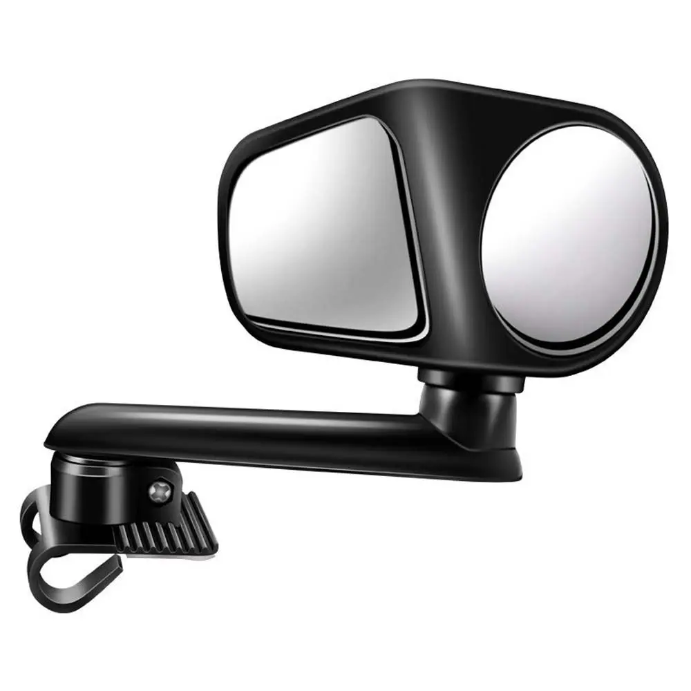 

Square Wide Angle 360 degrees rotation Double Direction Car Reversing Auxiliary Car Blind Spot Mirror Car Rear View Mirror
