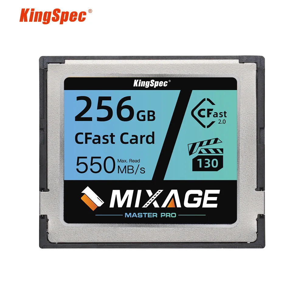 

KingSpec 1TB CFast Memory Card 256GB 512gb High Speed Professional CFast 2.0 Memoria Card For DSLR Camera Digital HD 3D Video