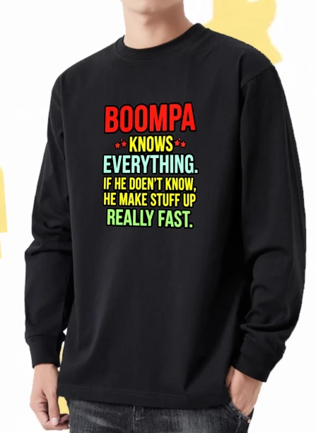 

Футболка для мужчин, осенняя повседневная базовая футболка с длинными рукавами и графическим рисунком Boompa Knows Tops, футболка с принтом для пары, мужская одежда в готическом стиле