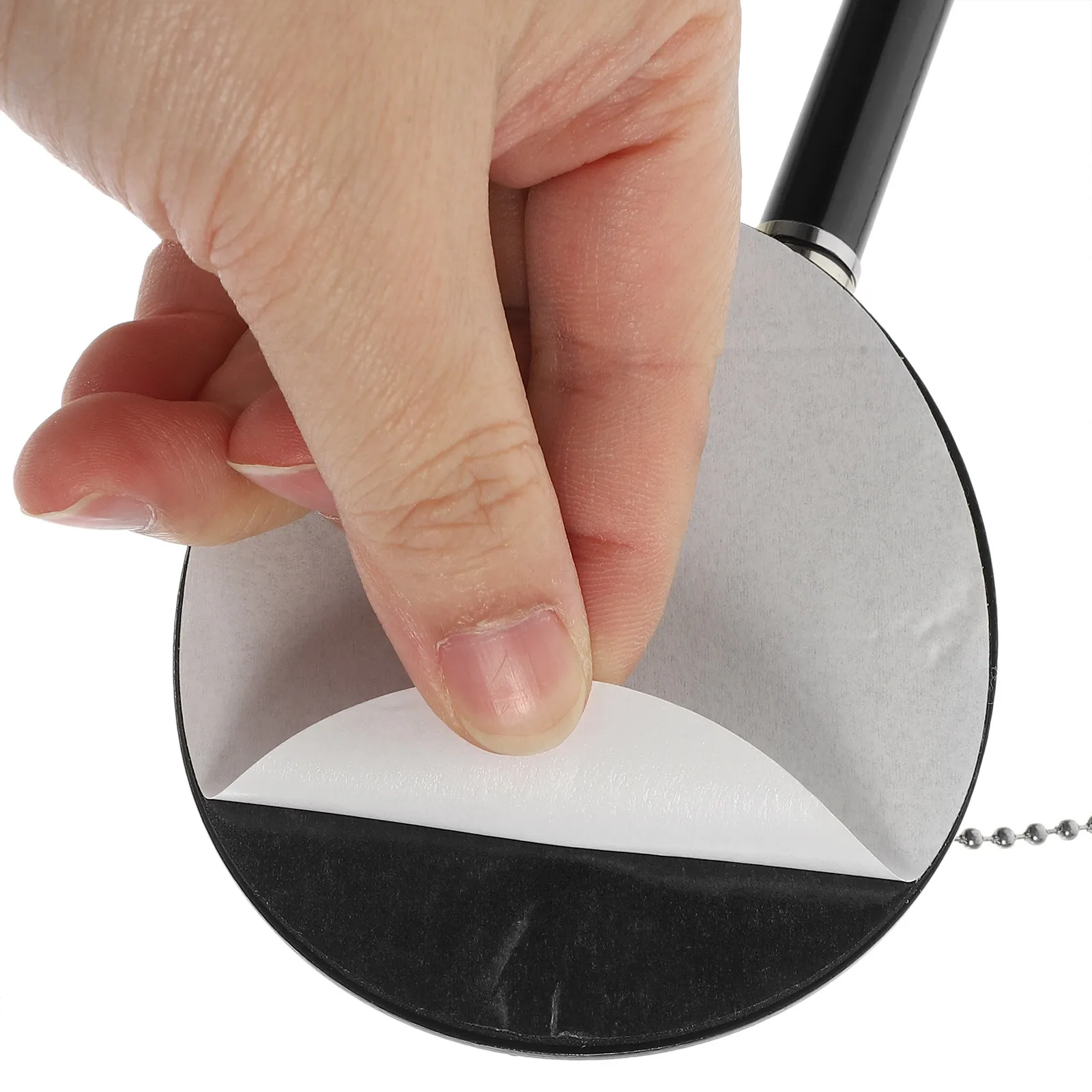 الفولاذ المقاوم للصدأ سطح المكتب قلم توقيع سريعة الجافة الحبر السلس الكتابة مكتب الأعمال القرطاسية الجدول قلم ثابت للبنك