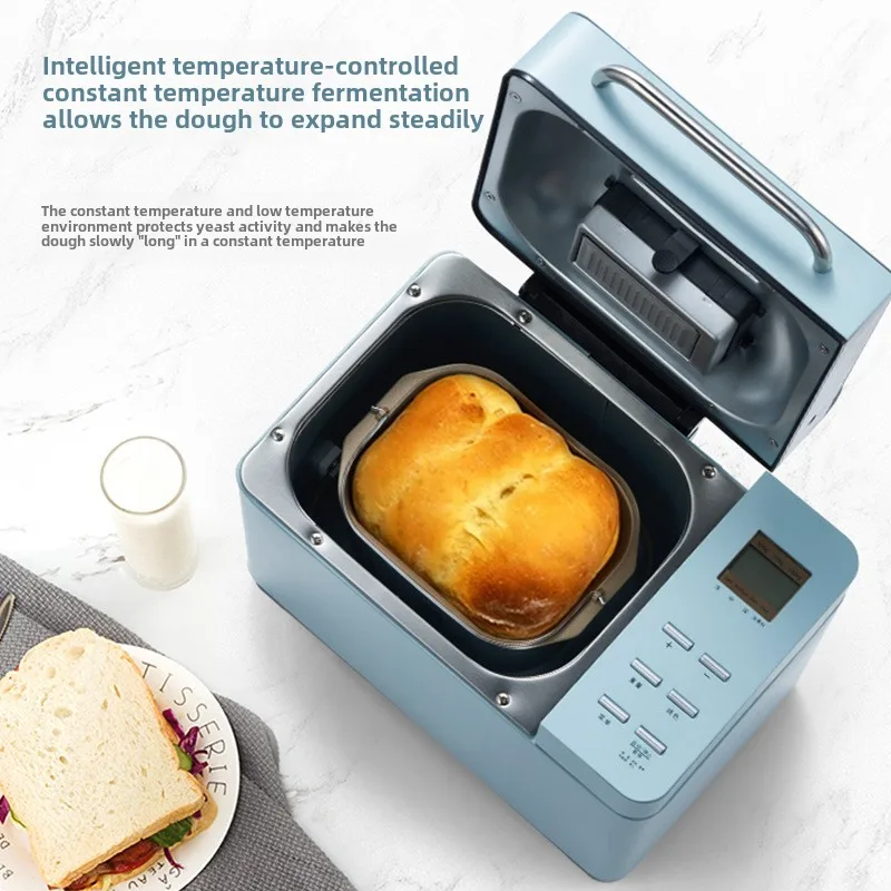 

Cross-Border Fully Automatic Intelligent Home Use Bread Maker Multi-Functional Small Breakfast Toast Machine Sprinkling Electric