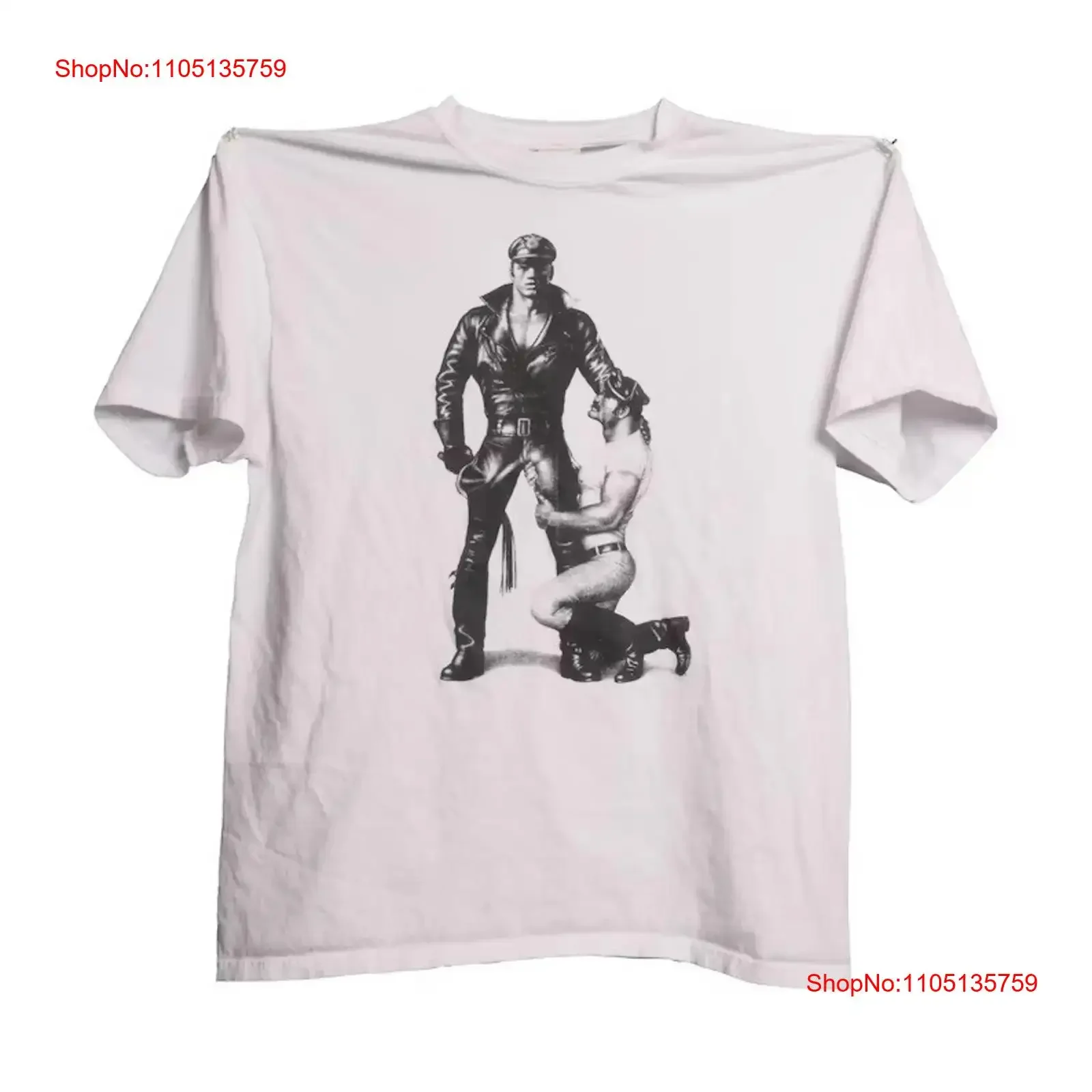 New T Shirt for Fan Tom of Finland Adult Comic Artist  vintage Washed Stylish streetwear fashion Soft Slightly