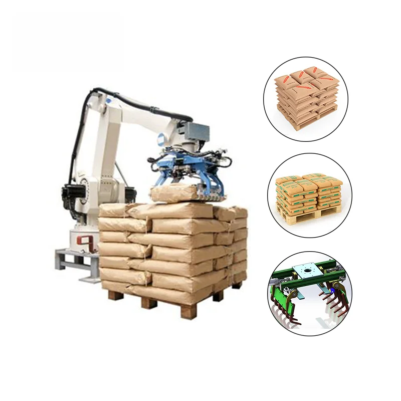 

50Kg Payload PLC Alloy Collaborative Palletizing Robot Workstation With 8-10 Boxes/Min Capacity