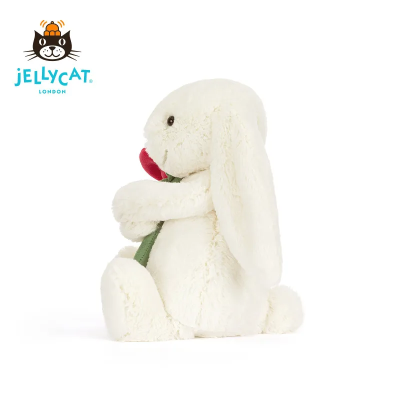 Jellycat Bunny;Crimson Dragon; Rose Bouquet; Plush Toy; Valentine's Day Gift 2026 New Year'sGift