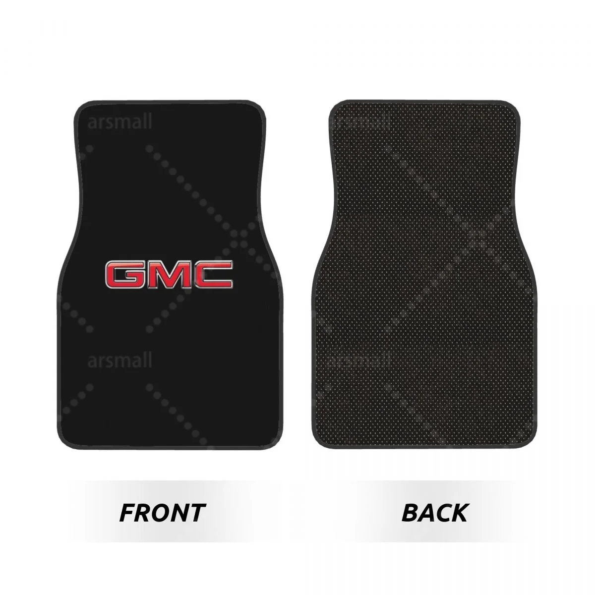 GMC الحصير سيارة اكسسوارات السيارات ديكور الأمامي والخلفي سيارة القدم الحصير مجموعات من 4 قطع مع دعم المطاط عدم الانزلاق #2