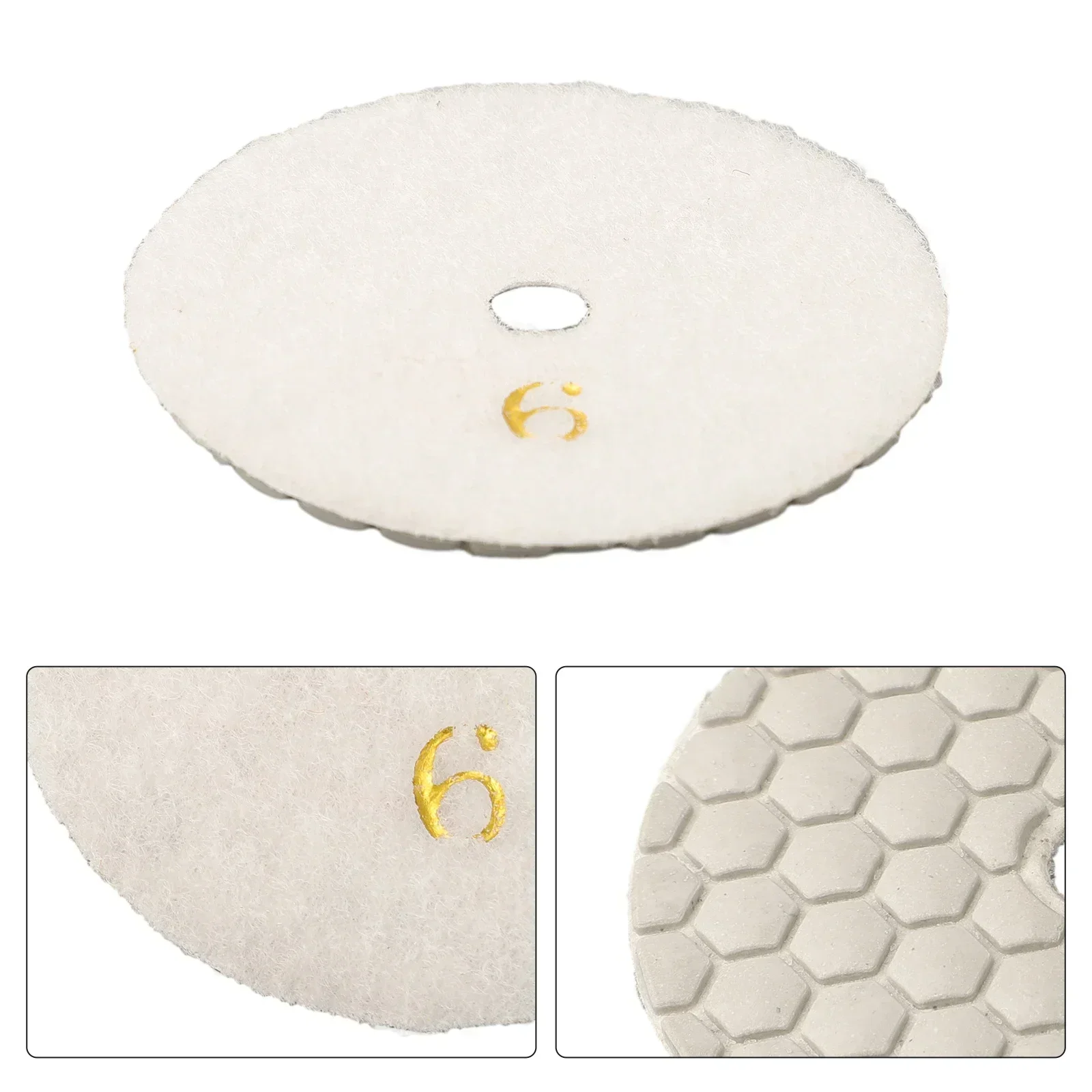 80*80*5mm Diamant Polieren Pad Nass/Trocken Schleifen Pads Für Granit Marmor Stein Schleifen schleifen Scheiben Power Tools