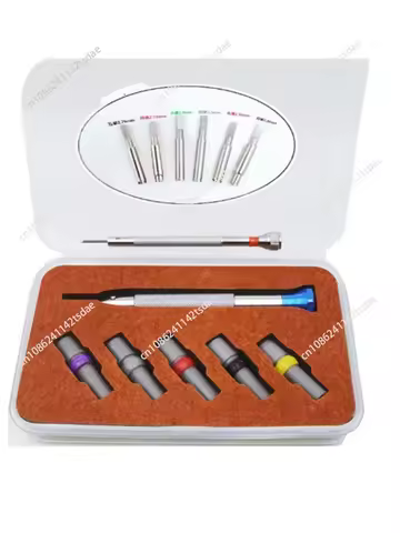 repair tool, Richard Miller screwdriver, remove strap dial driver, repair five-star four-claw set