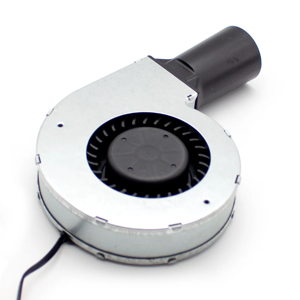 Motor de ventilador sin escobillas CC, 12V, 2A, controlador de velocidad Turbo Ajustable, ventiladores, ventilador para barbacoa, NMB BL4447-04W-B49-71, 62.49CFM + conducto de aire