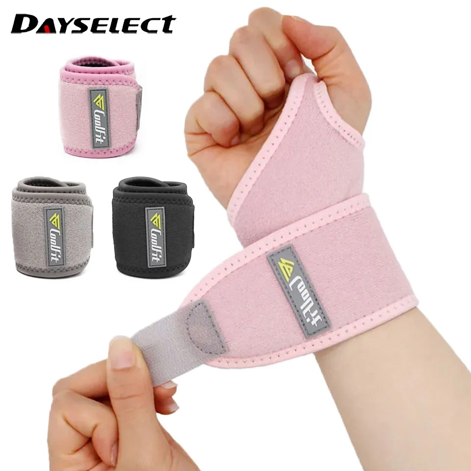 1Pcs Wrist Guard Band Brace Support Gym Strap Sports Carpal Tunnel Sprains Strain Pain Relief Wrap Bandage Lightweighted Unisex