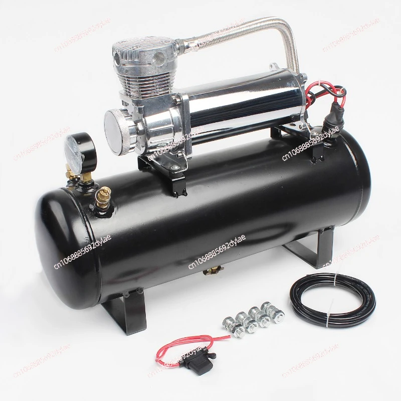 12V/24V car modification automatic start stop suspension air pump harvester 10L car tire inflation motor air pressure