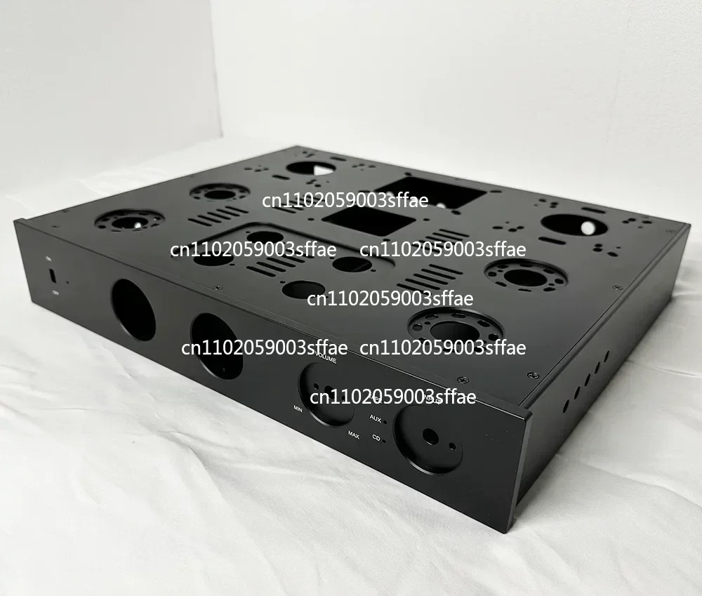 Universal push-pull chassis Aluminum alloy power amplifier Front stage box Fever audio DIY chassis All aluminum case