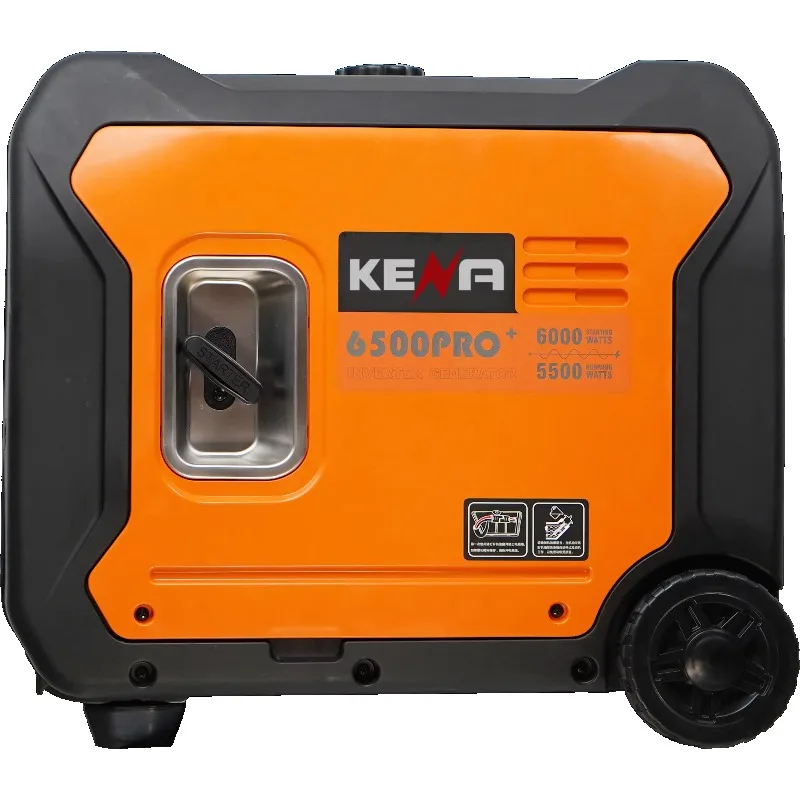 

【Best-selling】 Big Power Portable 6kw Super Silent Inverter Generator 230V 5500w Electric Petrol Generator With Wheels for Home