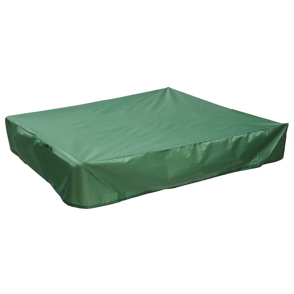 Sandbox Cover Sand-Pit Square Waterproof Oxford Cloth Dust Cover Dustproof Protection With Drawstring Garden Sandpit Cover