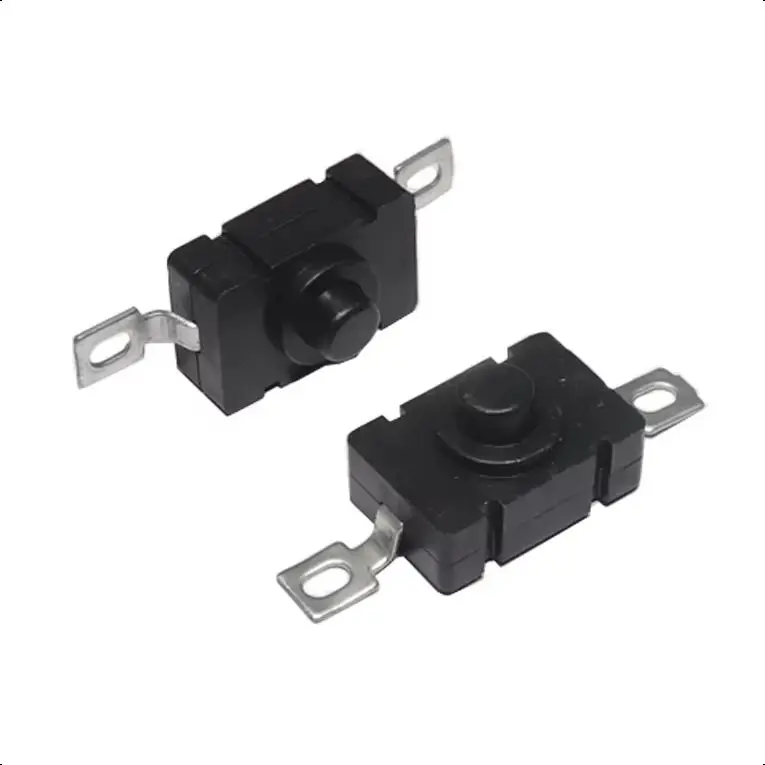 

【10 шт.】KAN-28 1,5A250V переключатель фонарика самоблокирующийся кнопочный переключатель SMD медная ножка испытательный пресс самоблокирующийся один открытый один закрыть