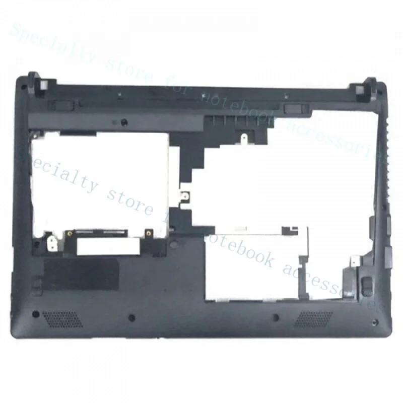 A++Laptops LCD Back Cover Palmrest Upper Case Bottom Case Black For Lenovo K27