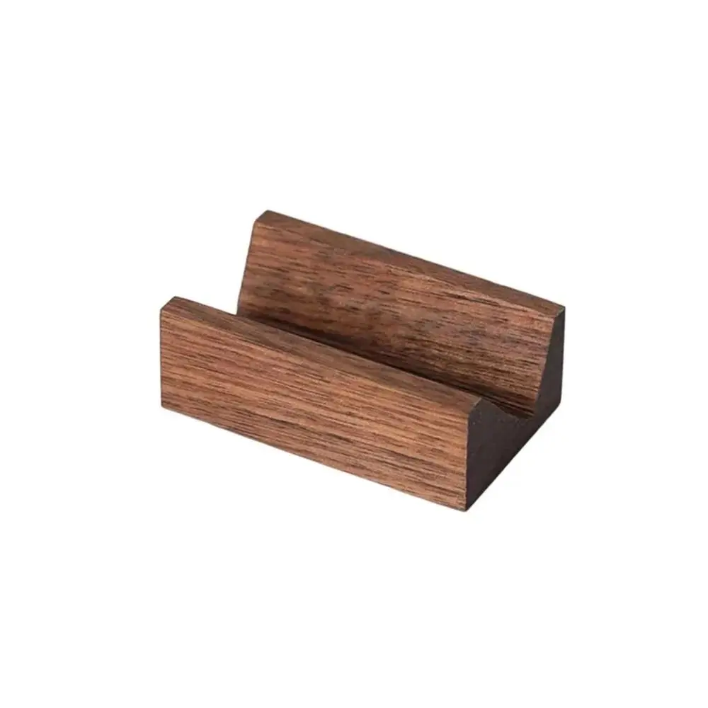 Rings Organizer Walnut Ring Display Rack Wood Base Multi Size Ring Holder Vintage V-Groove Jewelry Photography Props Home