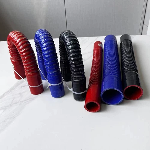 Imagen 2 del producto Manguera de silicona Universal para coche, tubo Flexible de silicona, Intercooler, tubo de admisión de aire, tubo de radiador, bañera de silicona convoluida