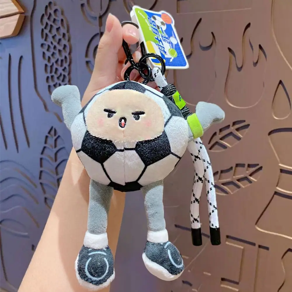 الإبداعية نابض بالحياة مقلد كرة القدم دمية أفخم دمية الكرتون أفخم قلادة دمية لطيف أفخم حلقة رئيسية