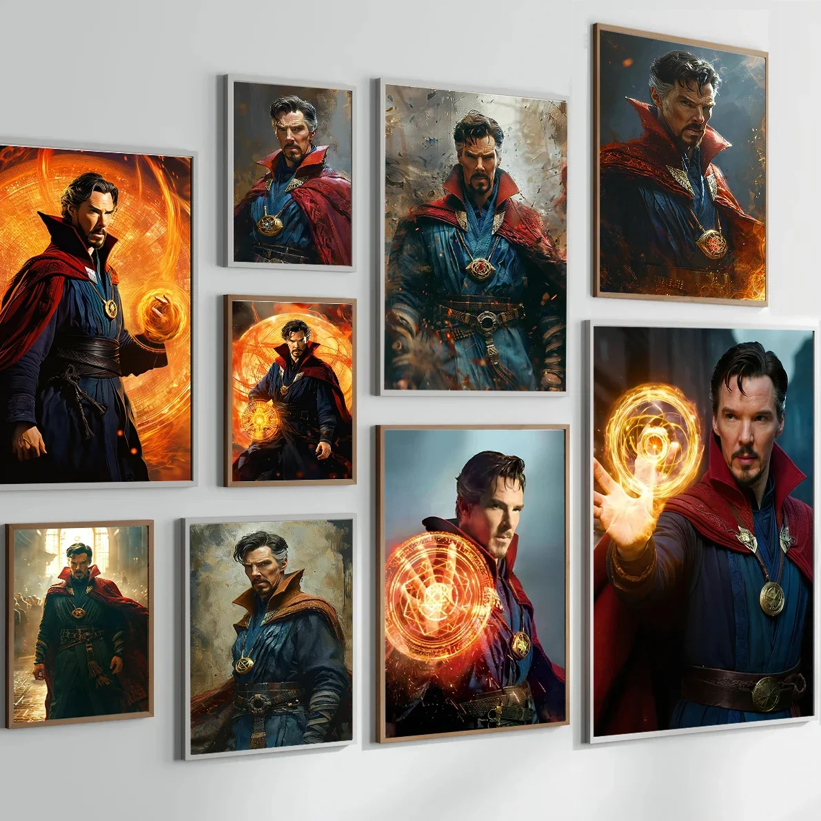 

Marvel Doctor Strange Movie Poster Wall Artwork Canvas Painting Home Decoration The Avengers Wallpaper Gift Hanging Scroll Decor