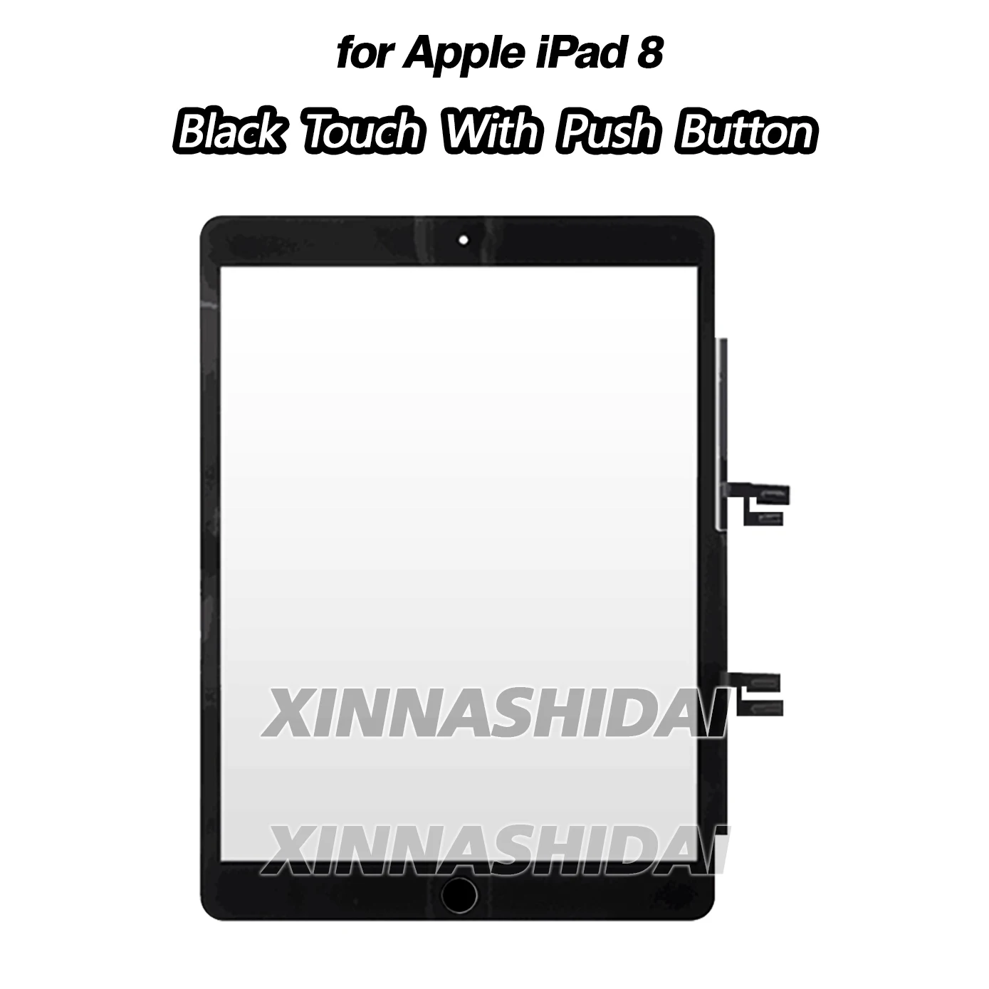 NONE Touchscreen Für IPAD 7 8 9 ipad 7 ipad 8 ipad 9 A2197 A2198 A2200 A2430 A2603 A2270 Panel Digitizer Front Glas Ersatzteile 6