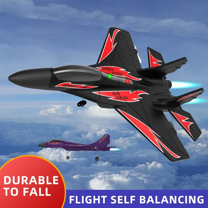 

LIFEA FOLORA ZY420 EPP Fixed Wing RC Glider Remote Control Fighter Plane Anti Fall Foam Aircraft Model Toy For Outdoor Flying