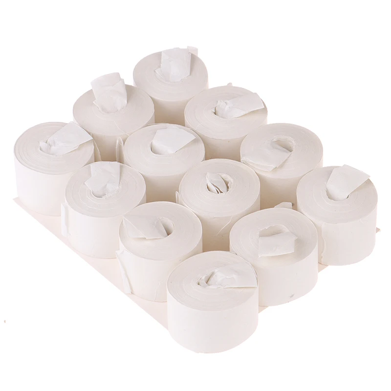 Mouth Coil Paper (White) 12 Pcs/Pack 19 Meters Top-Quality Vomit Paper Magic Tricks Close Up Street Magician Magia Accessories